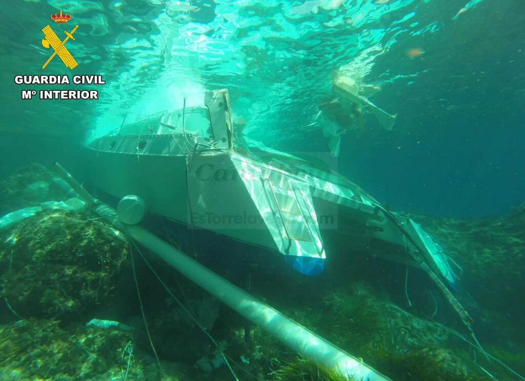 Detenido el patrón de una embarcación que provocó el hundimiento de un catamarán en Ibiza