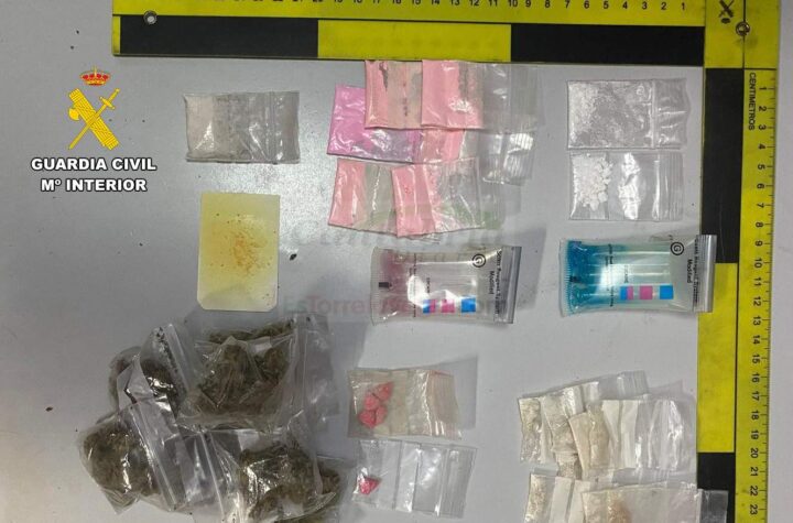 Detenido por tráfico de drogas y un delito contra la seguridad vial